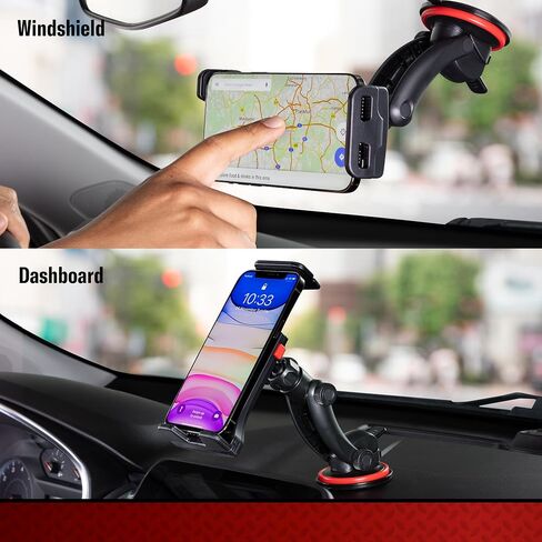 Tuff Tech Super Stick Car Phone Mount for Windshield or Dashboard in Kuwait