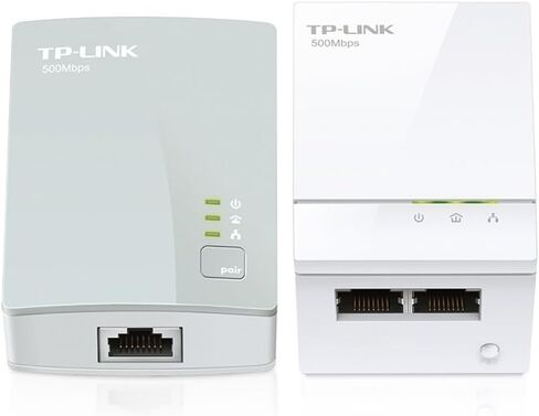 TP-Link AV500 2-Port Powerline Starter Kit, Up to 500Mbps (TL-PA4026 KIT) in Kuwait