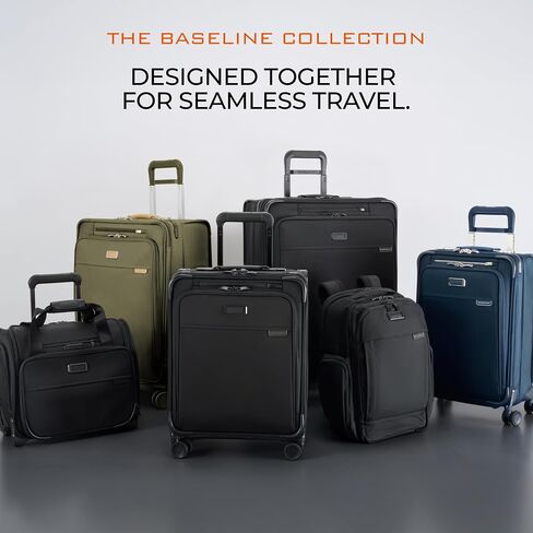 Briggs & Riley Baseline 3-Way Convertible Carry-On Travel Backpack, Black in Kuwait