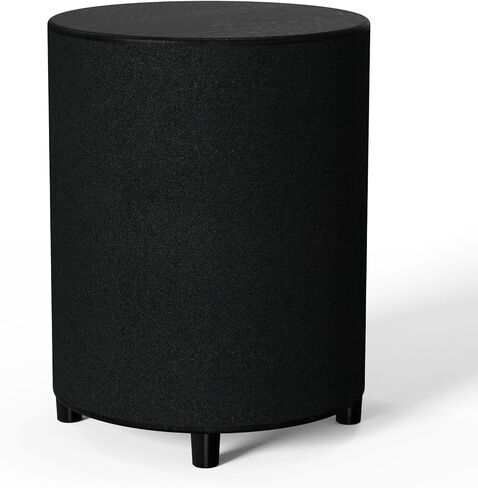 LITTOAK Powered Subwoofer, 6.5’’ Sub with DSP, Up to 100 Watts Home Theater Subwoofers, Down-Firing Subs, Class-D Amp, 40-250Hz, Auto On/Off, Low Pass dial, Phase Switch, Big Bass, Black in Kuwait