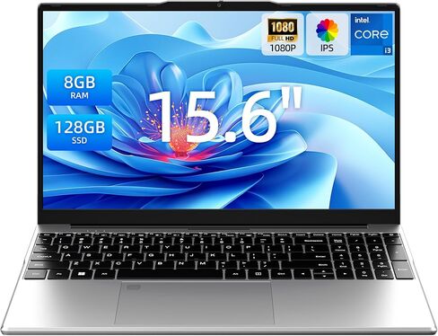15.6 Inch Laptops, Core i3 Processor, 8GB RAM, 128GB SSD, Backlit Keyboard in Kuwait