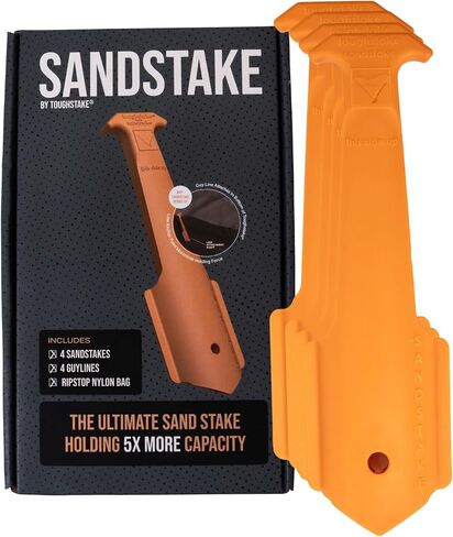 Rollercam Sandstake Mini Beach Tent Stakes, 4 Pack in Kuwait
