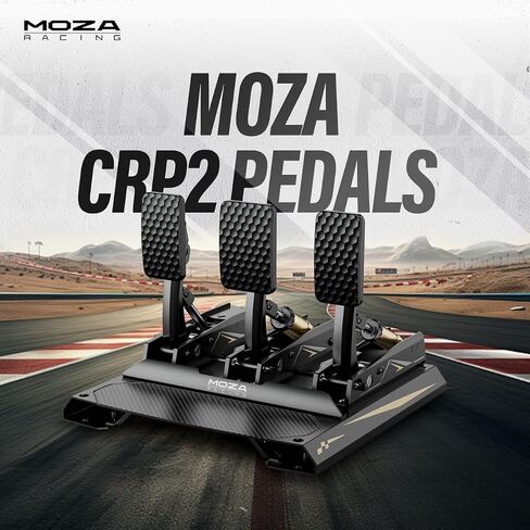 MOZA R21 Sim Racing bundle R21 Ultra Direct Drive Base, CRP2 Load Cell Pedals with Clutch Pedal, CS V2P Racing Wheel in Kuwait