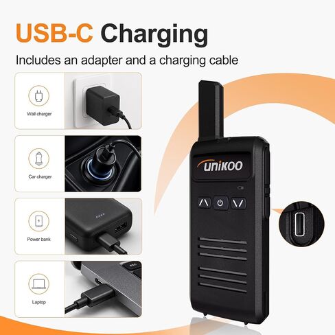Walkie Talkies Long Range Rechargeable FRS Two Way Radios(2 Pack) in Kuwait