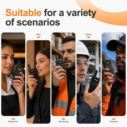 Walkie Talkies Long Range Rechargeable FRS Two Way Radios(2 Pack) in Kuwait