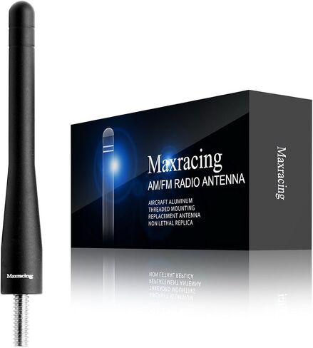 MAXRACING Short Truck Antenna Compatible with 1994-2009 Ford Mustang/Carwash Safe/Aluminum Replacement Antenna in Kuwait