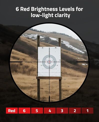EZshoot 5-25x56 FFP Rifle Scope with Zero Stop, MOA Illuminated Reticle, Parallax Adjustment, 34mm Tube Long Range Scope, First Focal Plane Riflescope in Kuwait
