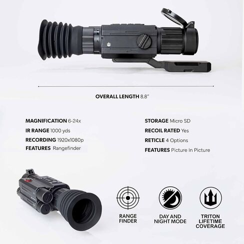 Triton StarStrike-R Ultra Range Measurement Capabilites HDX | Daylight to Moonlight in Kuwait