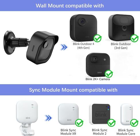 360°Adjustable Wall Mount for Blink Outdoor 4 and Blink Outdoor 2K+ Camera in Kuwait