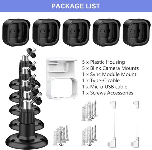 360°Adjustable Wall Mount for Blink Outdoor 4 and Blink Outdoor 2K+ Camera in Kuwait