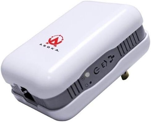 Asoka PL9671-A2 PlugLink ETH-500 Powerline HomePlug 500Mbps Wired Ethernet Adapter in Kuwait