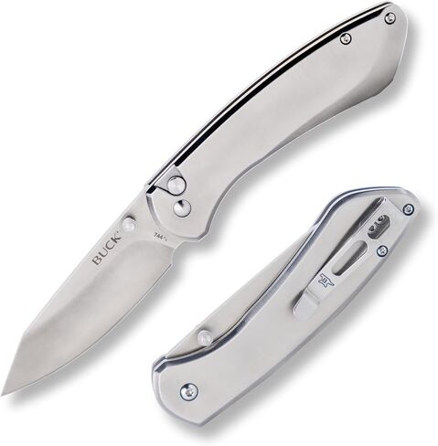 Buck Knives 744 Sovereign EDC Pocket Knife, Carbon Fiber, 4.25 oz in Kuwait