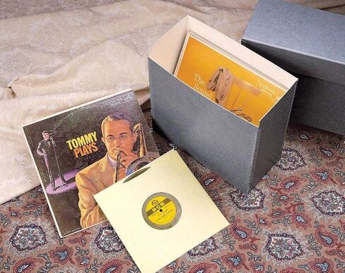Gaylord Archival 12" LP Record/Album Preservation Box in Tan - 7W x 13L x 13" H in Kuwait
