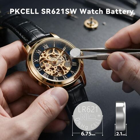 PKCELL 20 Pack SR621sw Watch Battery AG1 LR621 364 Watch Battery in Saudi Arabia