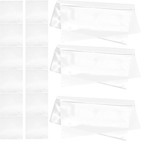 25pcs Self Adhesive Vinyl Record Outer Sleeve Plastic Protector in Kuwait