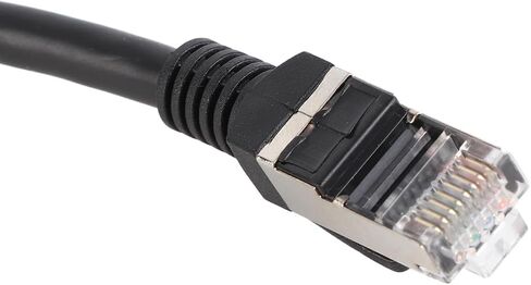 Ethernet Splitter 1 to 2 Port, RJ45 Network Splitter Ethernet Adapter Cable for Home Office, One Port Works at a Time in Kuwait