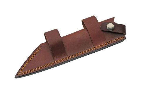 SZCO Full Tang Hunting Knife 12 Inch - Camping Knife with Engraved Wood Handle, Damascus Blade & Sheath - Pocket Knife for Hunting, Camping & Outdoor uses - Knives for Men in Kuwait