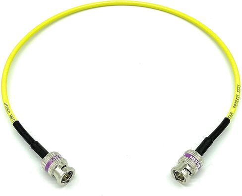 AV-Cables 12G-SDI BNC to BNC Cable, 4855R,6ft, Yellow in Kuwait