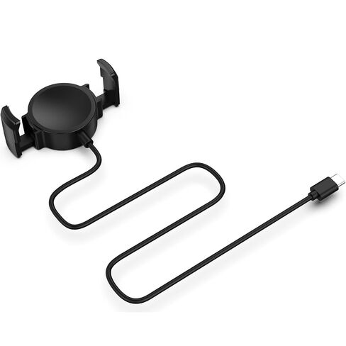 Clip on Galaxy Watch Charger, Suitable for Samsung Galaxy Watch 8/8 Classic/7/Ultra/6/6 Classic/5 Pro/5/4/4 Classic/3 Active2/1, Replace Samsung smartwatch Fast Charging Cable(4FT) in Kuwait