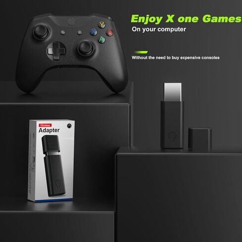 Wireless Adapter Compatible with Xbox One/Xbox One X|S Controller and Xbox Series X|S for Windows 7/8/8.1/10/11 in Kuwait
