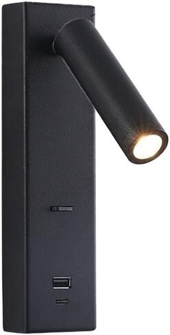 Rechargeable Wall Lights for Bedroom with USB-C and USB-A Ports in Kuwait