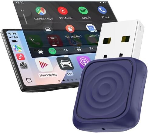 CarlinKit Mini Ultra 2-in-1 Wireless CarPlay & Android Auto Adapter in Kuwait