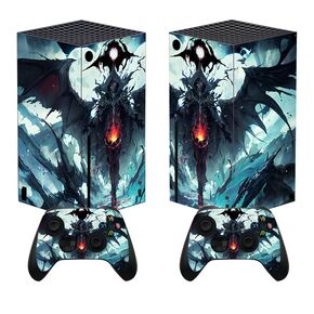 PlayVital Field of Devil Custom Vinyl Skins for Xbox Core Wireless Controller, Wrap Decal Cover Stickers for Xbox Series X Console Controller in Kuwait