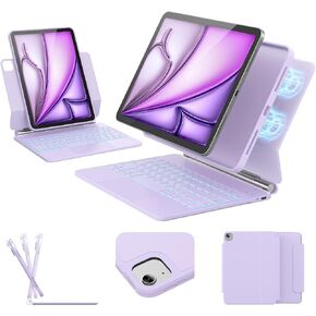 for iPad Air 11/Pro 11 (1-4) Keyboard Case, Multi-Magnetic Mode in Kuwait