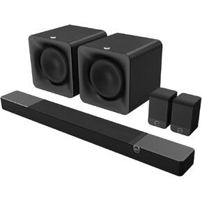 Klipsch FLEXUS-200-SOUNDBAR 3.1.2 Sound System Soundbar with 2 FLEXUS-10-SUB 10" Driver Quick Wireless Connect Subwoofers Flexus-Surround 3" Full Range Driver Speakers (2024) in Saudi Arabia