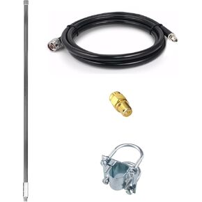 915MHz Outdoor Antenna High Gain 8dBi with 9.8Ft Low Loss Cable for Helium LoRa Meshtastic Hotspot RAK Nebra Bobcat 300 SenseCAP M1 Hotspot HNT Miner Heltec V3 LORA32 915MHz LoRa Module in Kuwait