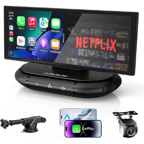 شاشة CarPlay لاسلكية مقاس 10.25 بوصة مزودة بجهاز تنقية الهواء وGoogle Play وGemini AI in Kuwait