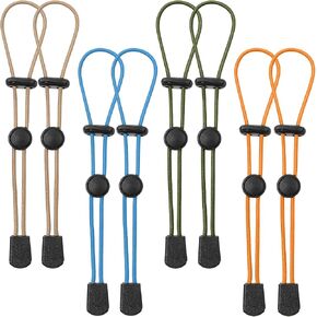 8-Pack Backpack Bungee Cord Straps, Elastic Paracord Rope Fasteners in Saudi Arabia