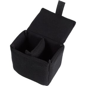 ASHATA DSLR Camera Bag, Water-Resistant DSLR SLR Camera Insert Bag Velvet Insert Camera Protective Bag Case for Women, Men in Kuwait