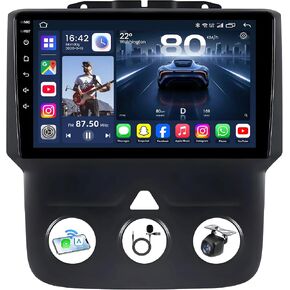4GB RAM+64GB ROM Car Radio for Dodge Ram 1500 2500 3500 2013-2018 in Kuwait