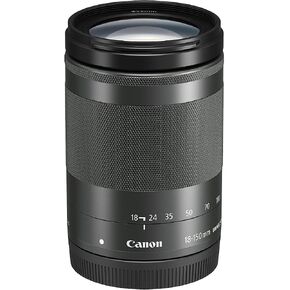 Canon EF-M 18-150mm f/3.5-6.3 IS STM Lens (Graphite) (Renewed) in Kuwait