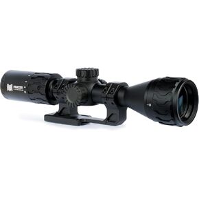 Monstrum Panzer 2-10x40 MPVO Rifle Scope with AO Adjustable Objective and Offset Scope Mount in Kuwait