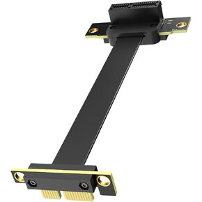 JEYI PCIe 4.0 x1 to M.2 NVMe Adapter (10CM, Magnetic), for 2230/2242/2260/2280 M.2 NVMe SSDs, Supports PCI-Express X1/X4/X8/X16 Slots in Kuwait