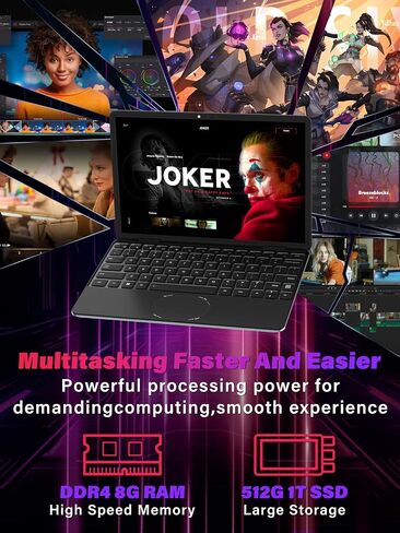 11" Gray 2-in-1 Convertible Touchscreen Laptop for Students&Travel in Kuwait