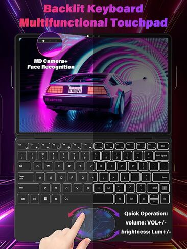 11" Gray 2-in-1 Convertible Touchscreen Laptop for Students&Travel in Kuwait