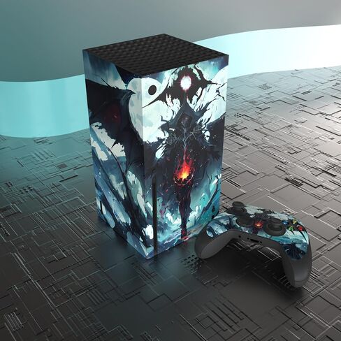 PlayVital Field of Devil Custom Vinyl Skins for Xbox Core Wireless Controller, Wrap Decal Cover Stickers for Xbox Series X Console Controller in Kuwait