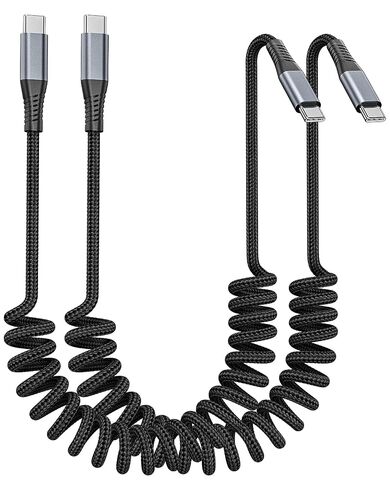USB C to USB C Cable, 2Pack 3ft Car Charger Fast Charging in Saudi Arabia