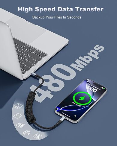 USB C to USB C Cable, 2Pack 3ft Car Charger Fast Charging in Saudi Arabia
