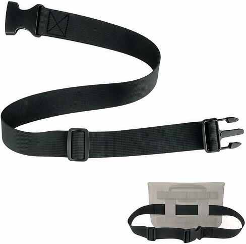 Nylon Strap with Buckle, Quick Release Buckle, Black, 0.789" x 39.37" in Saudi Arabia