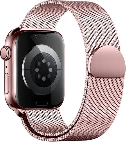 QOKNUL Compatible with Apple Watch Bands for Women Men Stainless Steel in Kuwait