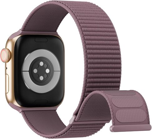 Nylon Sport Loop Band Compatible with Apple Watch Bands 38mm 40mm 41mm 42mm 44mm 45mm 46mm 49mm Women Men, Stretchy Breathable Soft Strap Wristband for iWatch Series 11/10/9/8/7/6/5/SE Ultra 3/2/1 in Kuwait