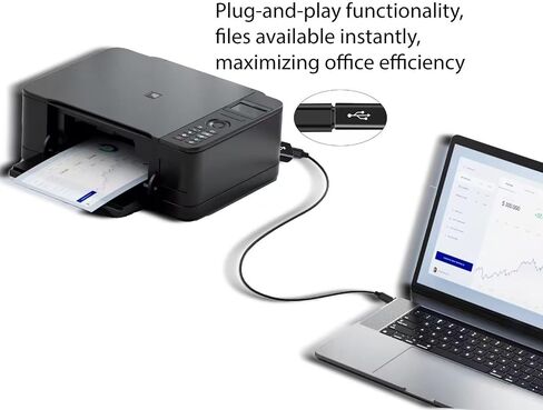 Square USB Port to USB-C Power Charger Converter Adapter, Square Connector to Type C Charging Adapter Compatible with Laptop Mobile Tablet in Saudi Arabia