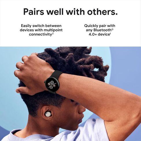 Google Pixel Buds Pro - Noise Canceling Earbuds - Up to 31 Hour Battery Life with Charging Case[2] - Bluetooth Headphones - Compatible with Android - Porcelain (Renewed) in Kuwait