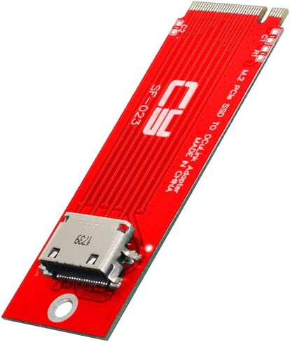 PCI-E 3.0 M.2 M-Key to Oculink SFF-8612 SFF-8611 Host Adapter for PCIe Nvme SSD 2260 Adapter in Saudi Arabia