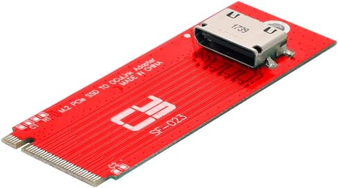 PCI-E 3.0 M.2 M-Key to Oculink SFF-8612 SFF-8611 Host Adapter for PCIe Nvme SSD 2260 Adapter in Saudi Arabia