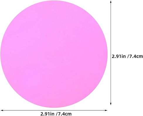Vaguelly 40pcs Reusable 74mm round Color Correction Gel Discs for Ceiling Spotlights and Track Lights, High Transmittance Pet Film Ambient Lighting Tint Circles for Studios and Bedrooms in Saudi Arabia